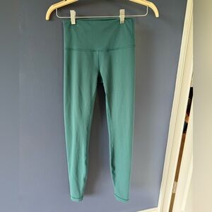 Lululemon Wunder Train High-Rise Tight 28" Storm Teal